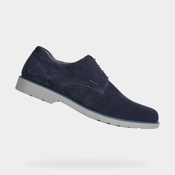 Geox Respira Navy Mens Casual Shoes SS20.0OS14